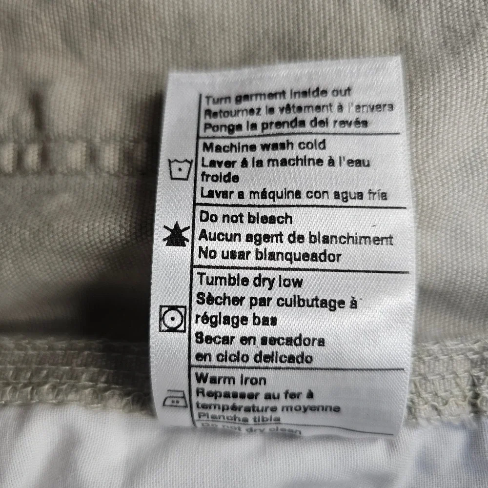 Carhartt Men 36 Relaxed Fit Canvas Work Shorts Tan Khaki Cotton Blend 102514-232